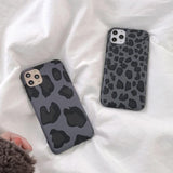 Retro Leopard Cheetah Soft Phone Case Back Cover - iPhone 11/11 Pro/11 Pro Max/XS Max/XR/XS/X/8 Plus/8/7 Plus/7 - halloladies