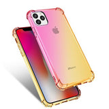 Luxury Corner Bubble Gradient Soft TPU Phone Case Back Cover for iPhone 11/11 Pro/11 Pro Max/XS Max/XR/XS/X/8 Plus/8/7 Plus/7 - halloladies