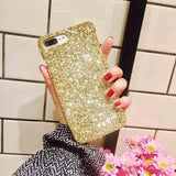 Fashion Sparkle Glitter Powder Sequins Diamond Phone Case Back Cover - iPhone 11 Pro Max/11 Pro/11/XS Max/XR/XS/X/8 Plus/8/7 Plus/7/6s Plus/6s/6 Plus/6us/6s/6 Plus/6 - halloladies